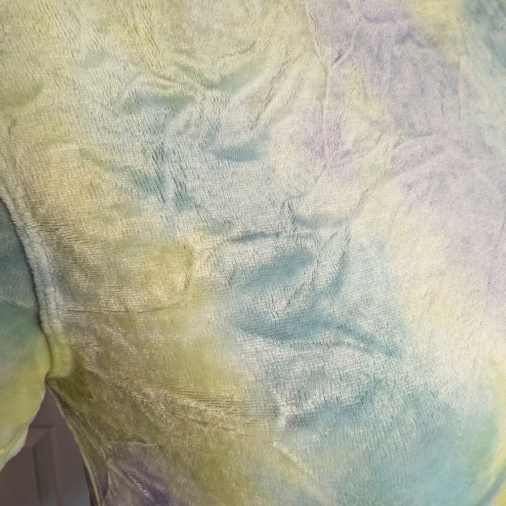 NWT Free People Dreamy Yellow and Purple Fitted Tee - Picture 2 of 6